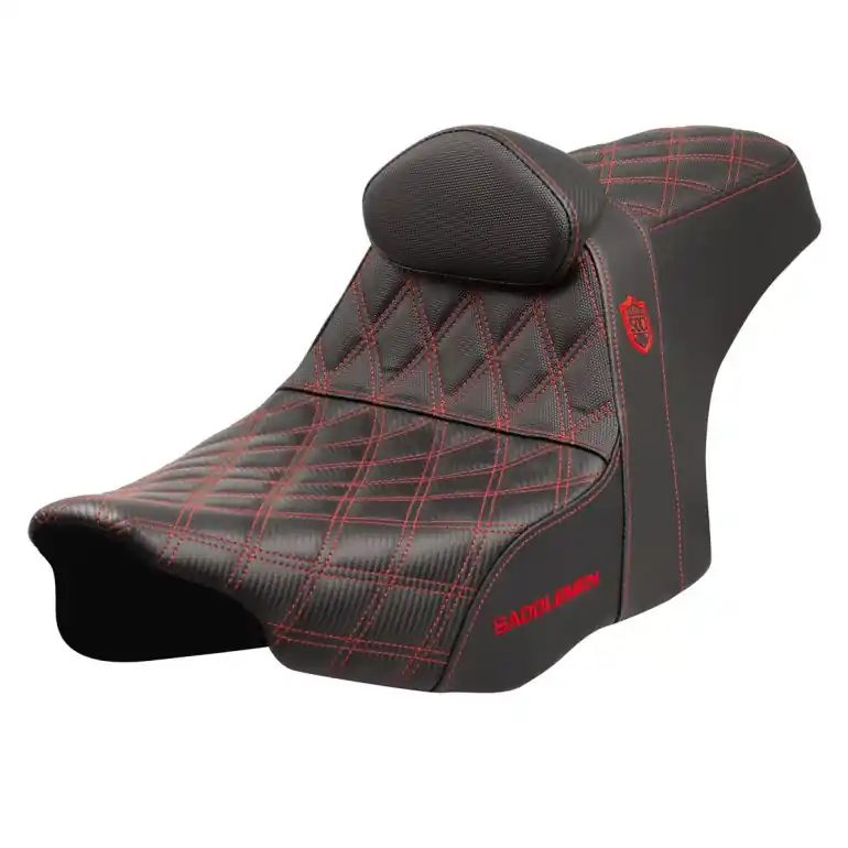 2024-25 Road Glide / Street Glide 2023-25 CVO Road Glide / Street Glide SDC Performance Pro Series Gripper Seat w/Lumbar Rest Red Today Only