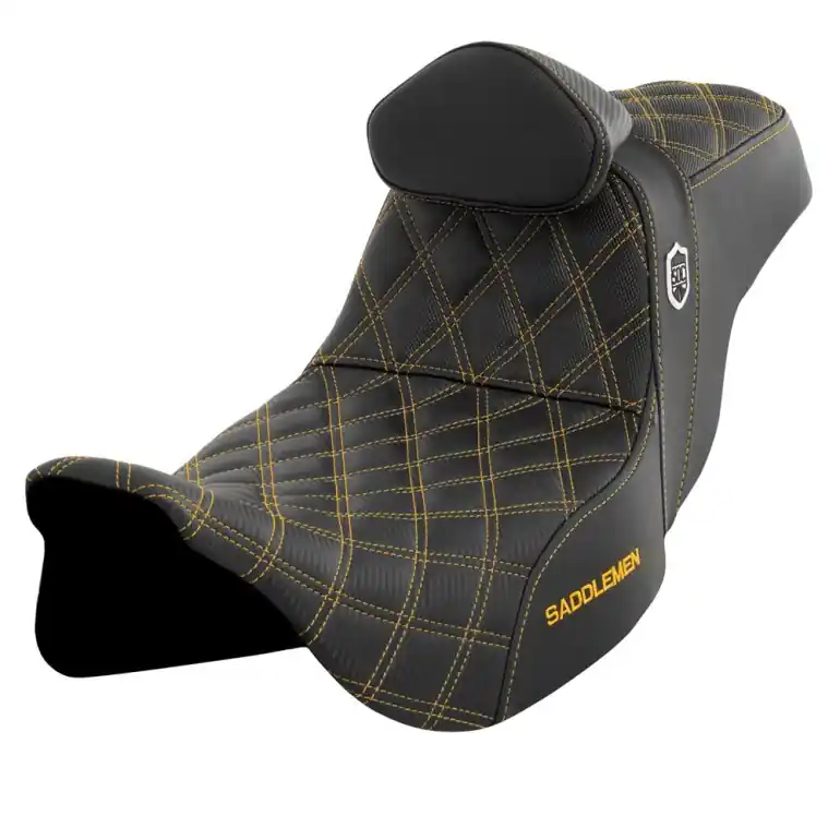 Pro Series SDC Performance Gripper Seat with Driver's Lumbar Rest Gold Crafted