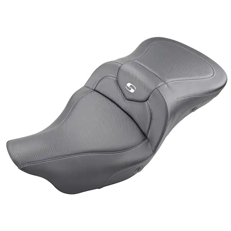 Cheap 2008-2024* FLHR FLHT FLHX & FLTR Heated Extended Reach Roadsofa™ CF Seat