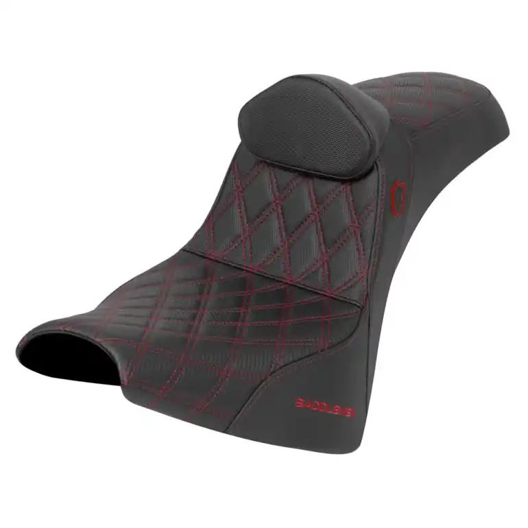 2018-2023 Softail FXBB FXST Pro Series SDC Performance Gripper Seat with Driver's Lumbar Rest Markdown