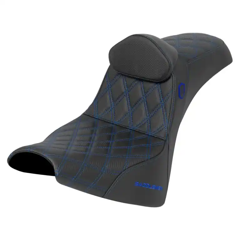 2018-2023 Softail FXBB FXST Pro Series SDC Performance Gripper Seat with Driver's Lumbar Rest Crafted