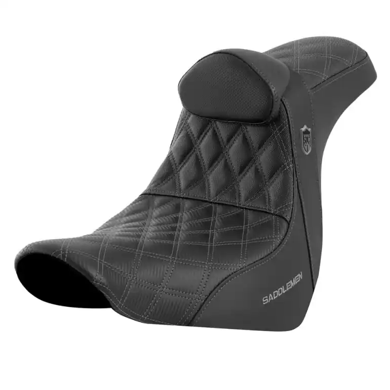 2018-2024 Harley Davidson Low Rider Seat w/ Lumbar Rest Gray Price Drop