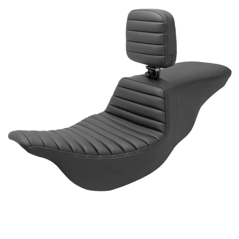 Order Now 2008-2024* FLHR FLHT FLHX & FLTR Tour Step-Up™ Seat w/ Rider Backrest Tuck & Roll