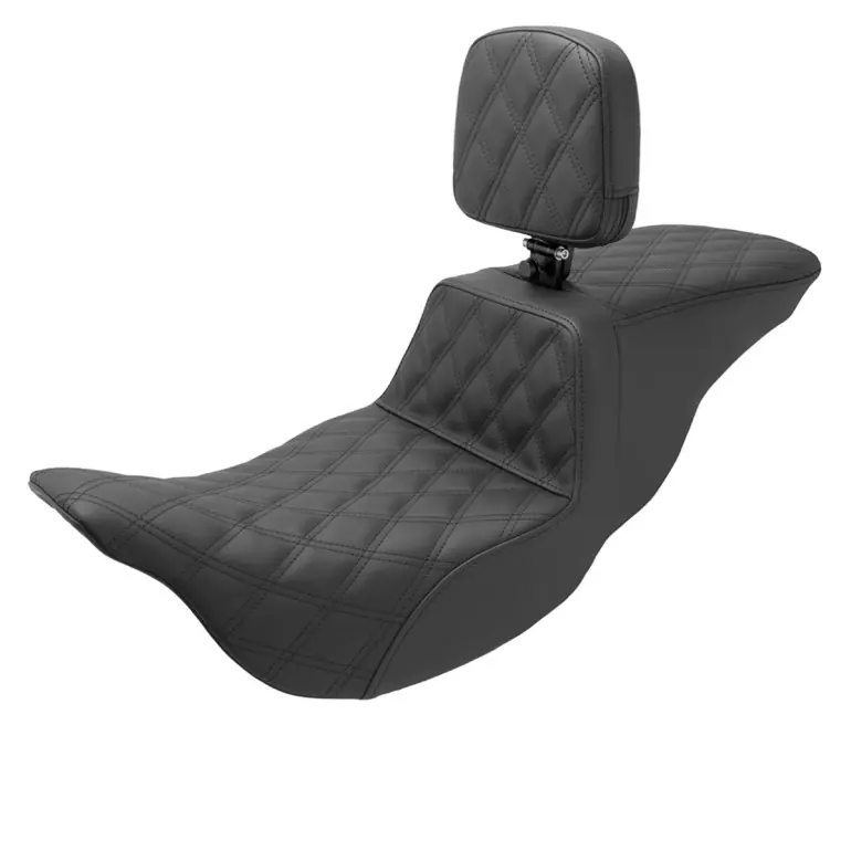 2008-2024* FLHR FLHT FLHX & FLTR Tour Step-Up™ Seat w/ Rider Backrest Front & Rear LS Must Have