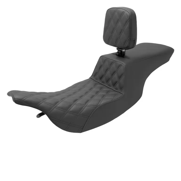 Cheap 1997-2007 FLHT FLTR (Except FLHX) Tour Step-Up™ Seat w/ Rider Backrest Rider LS
