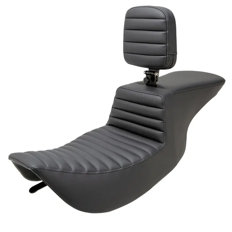 Price Drop 1997-2007 FLHR FLHX (Except FLHRS) Tour Step-Up™ Seat w/ Rider Backrest Tuck & Roll