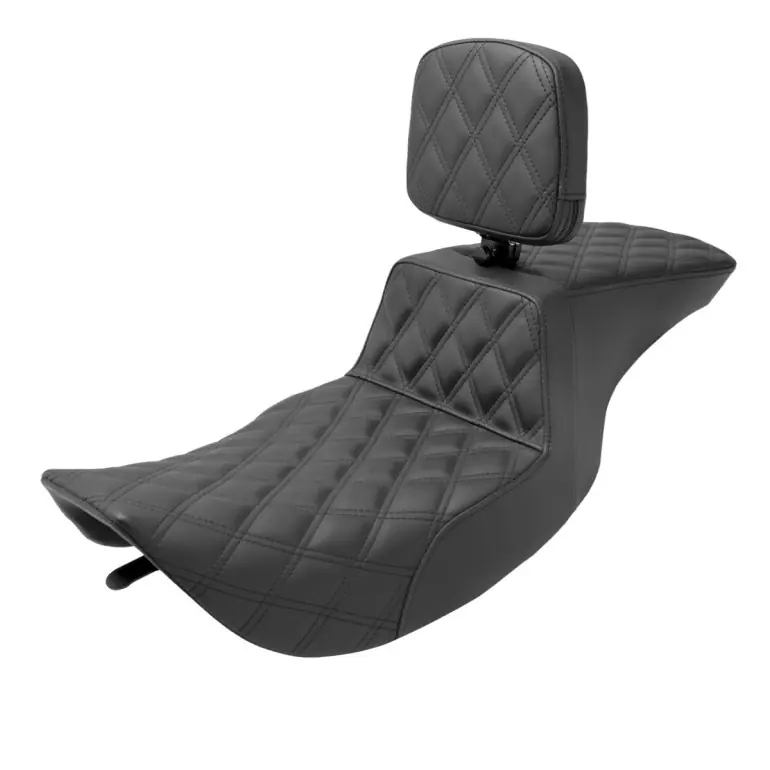 1997-2007 FLHR FLHX (except FLHRS) Tour Step-Up™ Seat w/ Rider Backrest Front & Rear LS Buy Today
