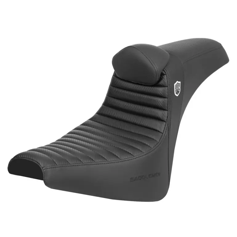 2018-2025 Softail Street Bob FXBB/S Standard FXST Pro Series SDC Performance Tuck ‘N Roll Seat with Driver's Lumbar Rest Affordable