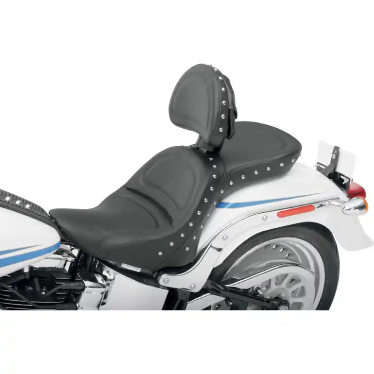 2006-09 FXST/B/S Standard 2007-17 FLSTF/B/S Fatboy Explorer™ Special Seat with Driver's Backrest Next Day Delivery