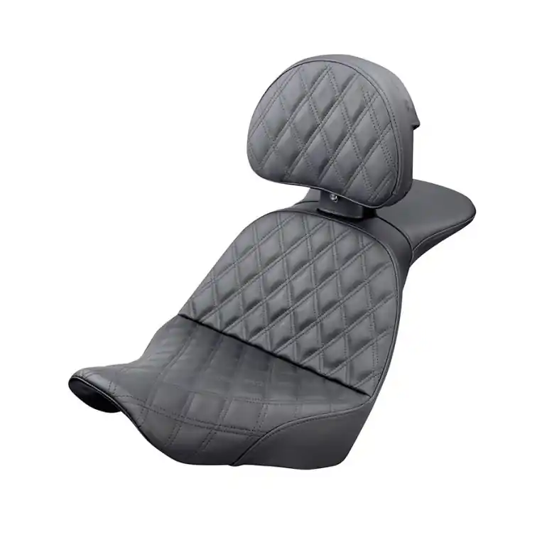 2018-2025 Low Rider FXLR/FXLRS/FXLRST Sport Glide FLSB Explorer™ LS Seat with Driver's Backrest Final Sale