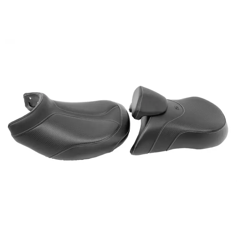 Top Pick 2013-2023 R1200GS/R1250GS (Liquid-cooled) Adventure Tour Low Solo & Pillion Seats with Lumbar Rest