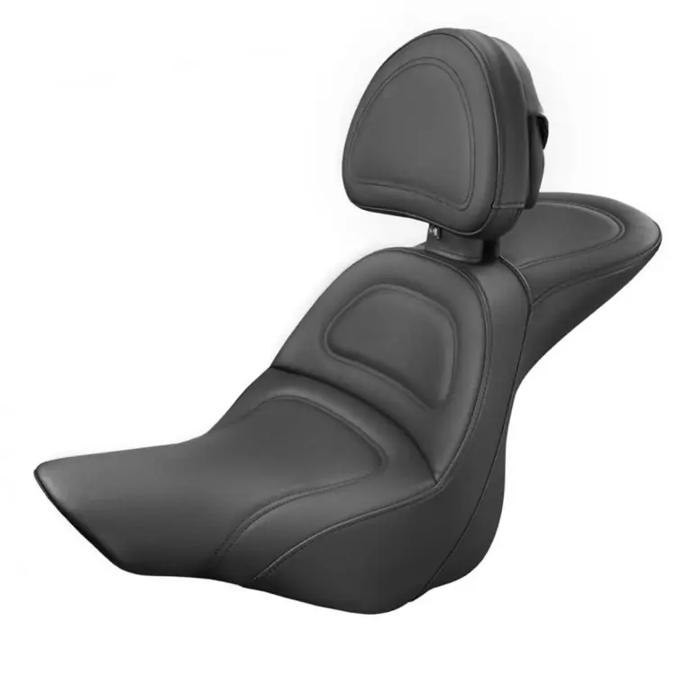 Trending 2013-2017 FXSB Breakout Explorer™ Ultimate Comfort Seat with Drivers Backrest - Softail