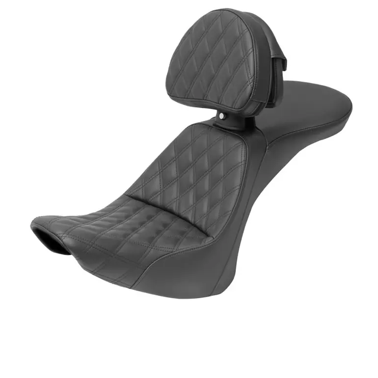 Express Delivery 2006-2017 FLSTN Deluxe Explorer™ LS Seat w/ Driver's Backrest