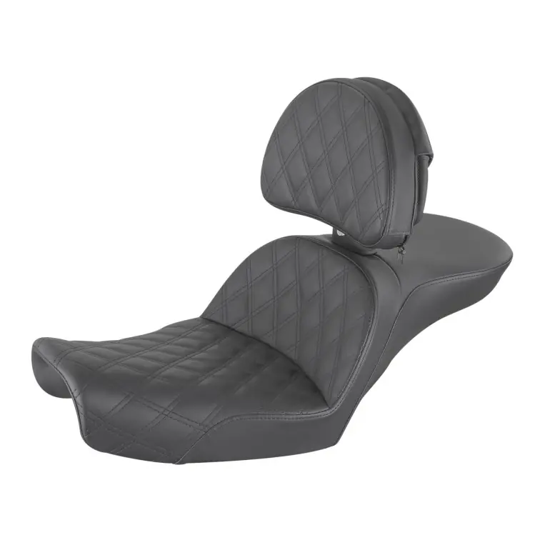 1996-2003 FXD Dyna Explorer™ LS Seat with Driver's Backrest Certified