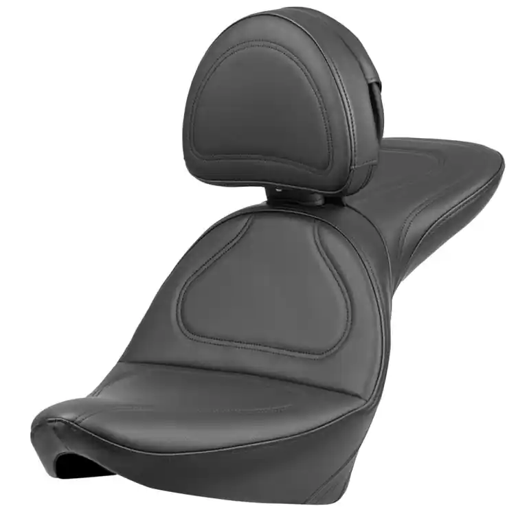 Explorer™ Ultimate Comfort Seat with Drivers Backrest - Softail Weekend Sale