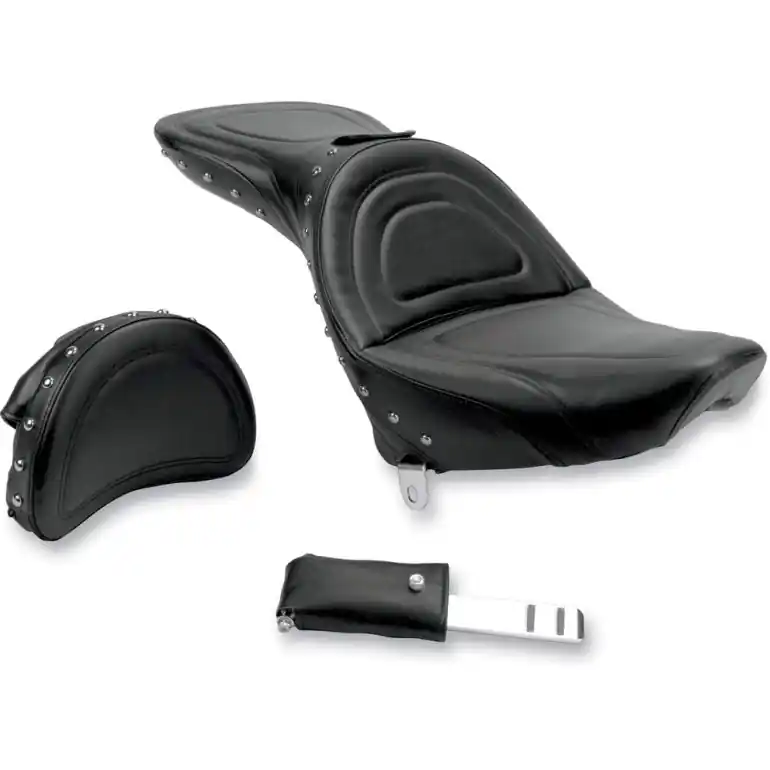 Hot Deal 1984-1999 FXST/FLST Softail Explorer™ Special Seat with Driver's Backrest