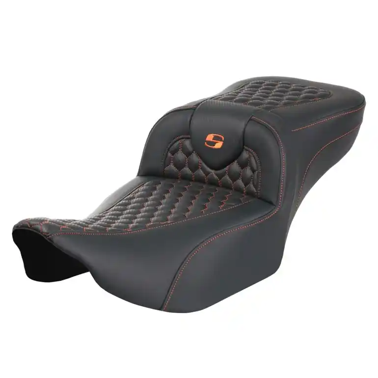 2024-25 Road Glide / Street Glide | 2023-25 CVO Road Glide / Street Glide RoadSofa™ HC Orange Ext Reach Secure Checkout