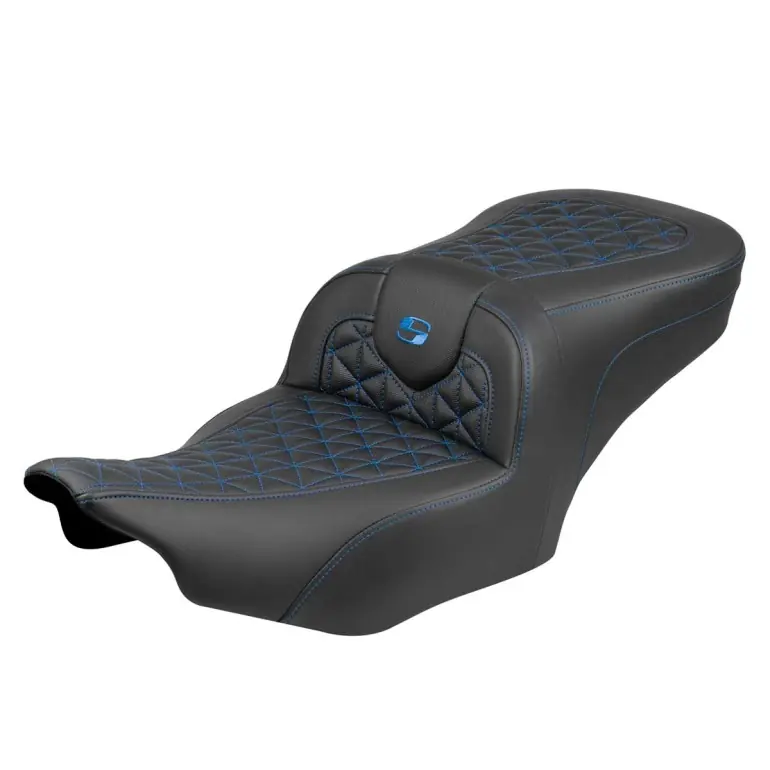 2024-25 Road Glide / Street Glide | 2023-25 CVO Road Glide / Street Glide RoadSofa Tri-Gripper Seat Blue Buy Online
