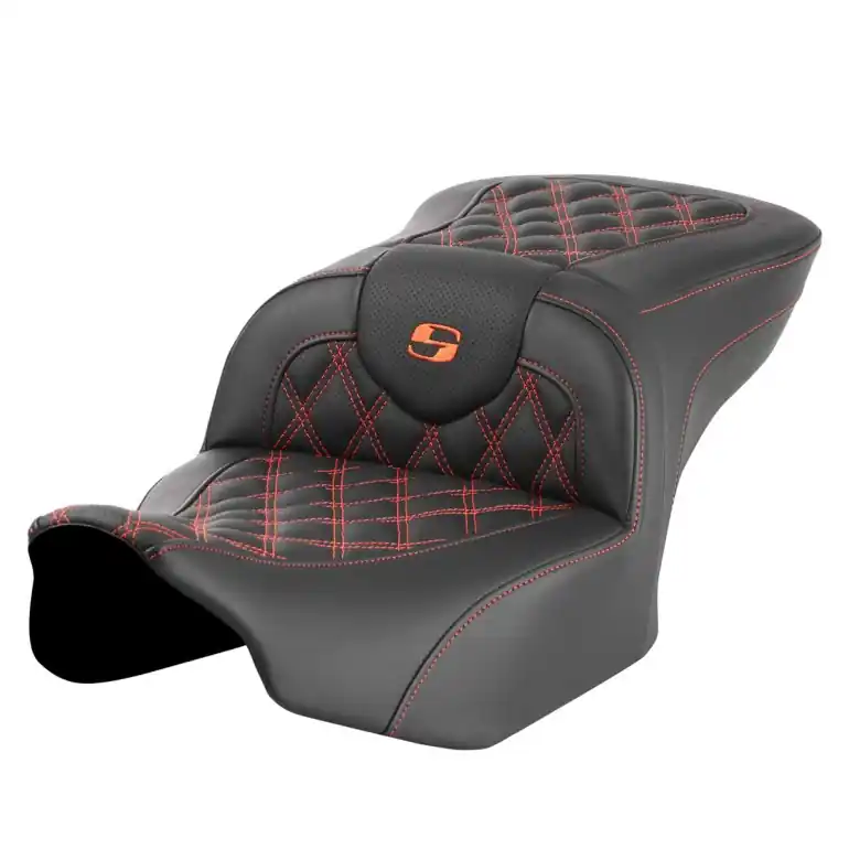 Holiday Sale 2024-25 Road Glide / Street Glide | 2023-25 CVO Road Glide / Street Glide RoadSofa LS All Orange Stitching