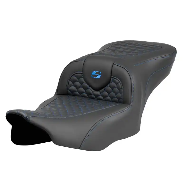 Limited Edition 2024-25 Road Glide / Street Glide | 2023-25 CVO Road Glide / Street Glide RoadSofa DS Seat Blue Stitch