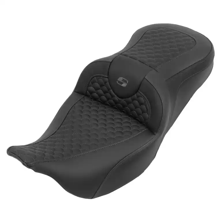 2008-2024* FLHR FLHT FLHX & FLTR Roadsofa™ DS Seat Gray Stitching Viral