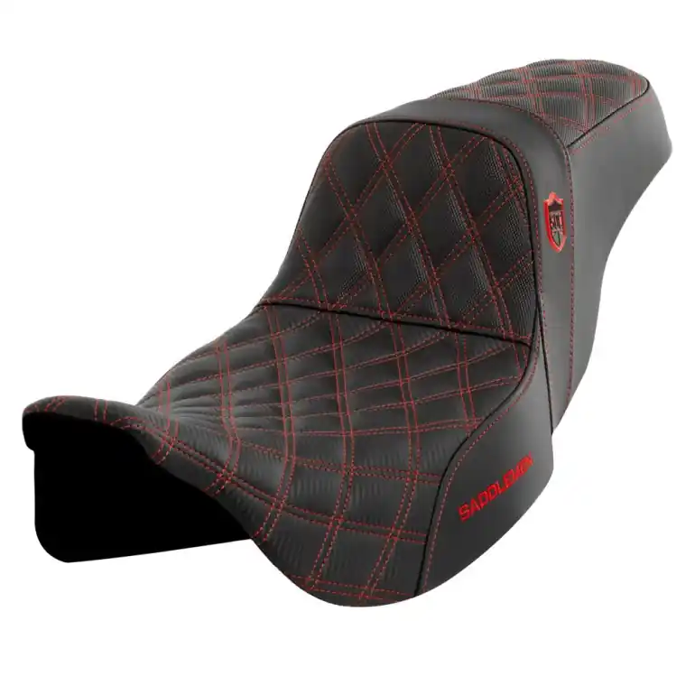 2008-2024 Saddlemen Pro Series SDC Performance Gripper Seat w/Red Stitching Seasonal Sale