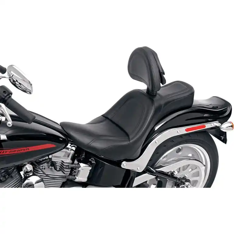 2006-09 FXST/B/S Standard 2007-17 FLSTF/B/S Fatboy King Seat- Driver Backrest - Softail Get Yours