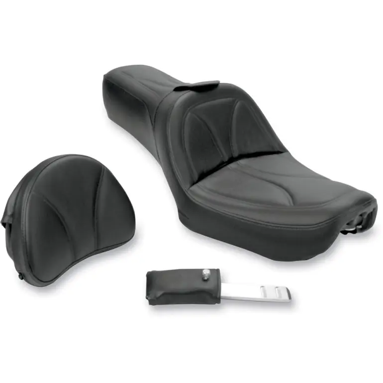 2004-2005 FXD Dyna King Seat with Driver's Backrest Express Delivery