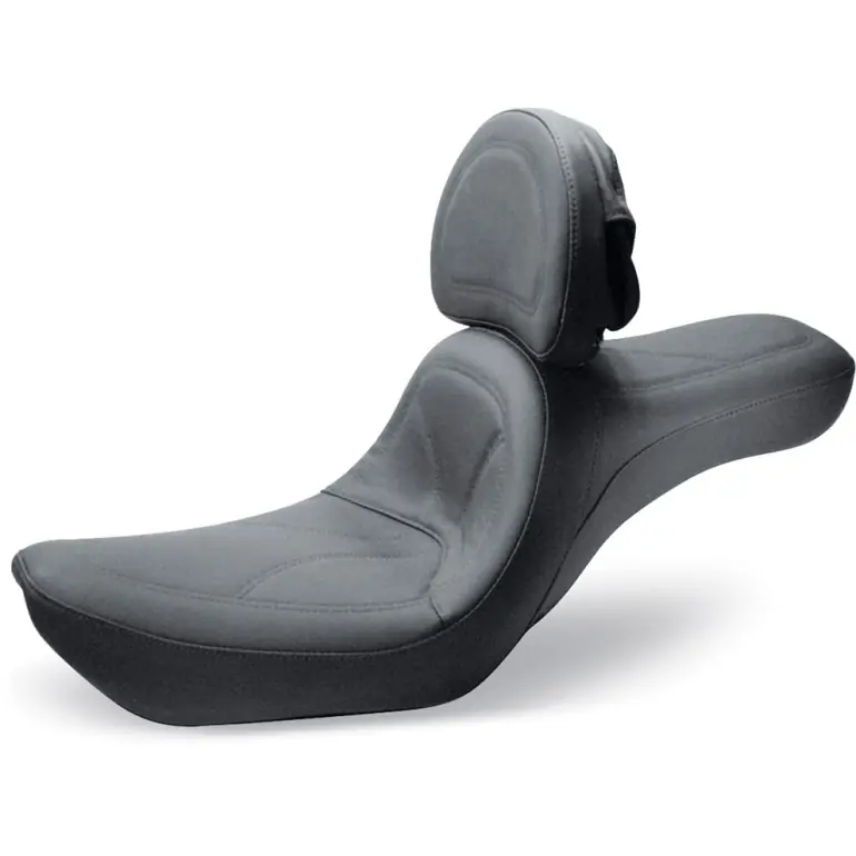 1996-2003 FXD Dyna King Seat with Driver's Backrest Super Sale