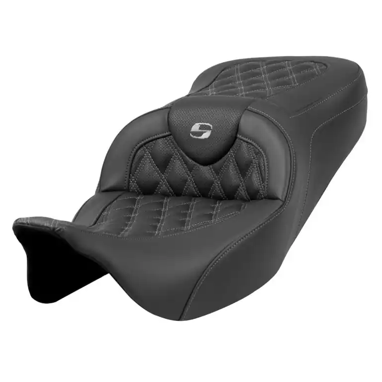 Best Price 2008-2024* FLHR FLHT FLHX & FLTR Roadsofa™ LS Seat All Gray Stitch