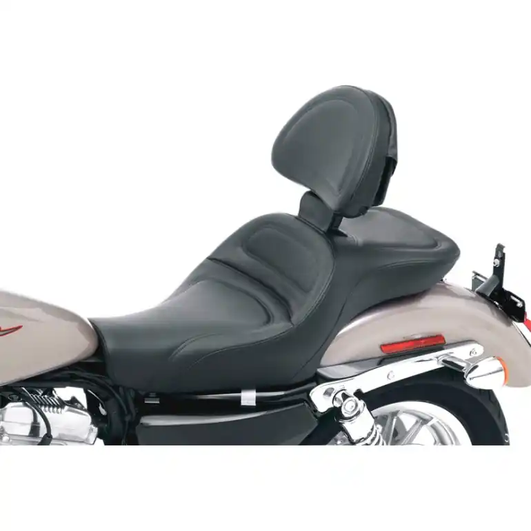 2004-2022 XL Sportster Explorer™ Ultimate Comfort Seat with Driver's Backrest (Forty-Eight and 3.3G Tank) Last Chance