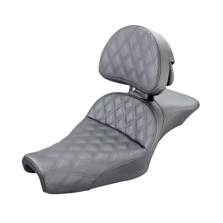 2004-2022 XL Sportster Explorer™ LS Seat with Driver's Backrest (Forty-Eight and 3.3G Tank) Free Shipping
