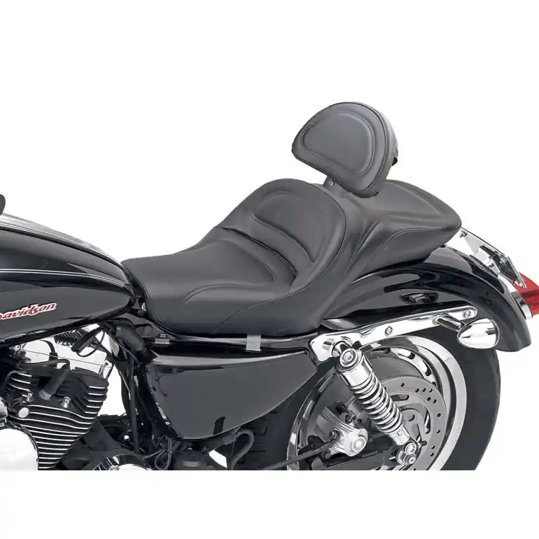 Weekend Sale 2004-2020 Ultimate Comfort Sportster Seat with Backrest