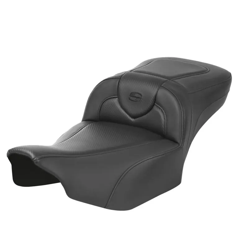 2024-25 Road Glide / Street Glide | 2023-25 CVO Road Glide / Street Glide RoadSofa CF Ext Reach All Black Stitching Hot Picks