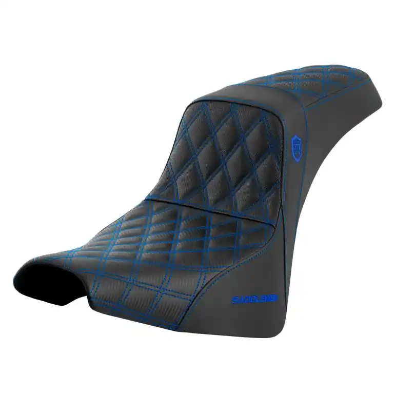 2018-2025 Saddlemen SDC Pro Series Performance Gripper Seat Blue Mega Sale
