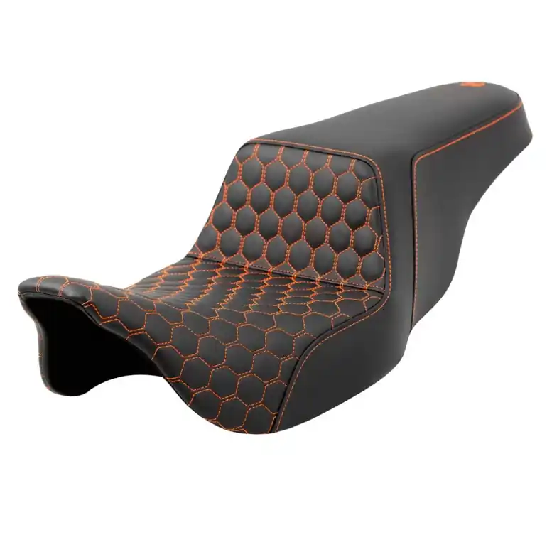 Hot Picks 2008-2024 FLHR FLHT FLHX & FLTR  Step-Up™ HC Seat Orange