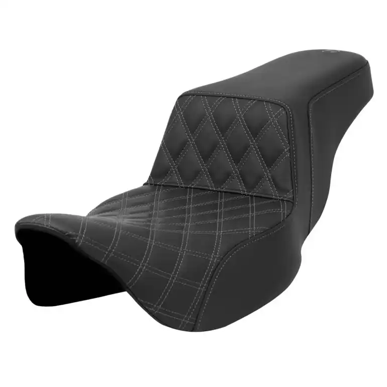 Limited Offer 2008-2024* FLHR FLHT FLHX & FLTR Step-Up™ Front LS Seat Grey