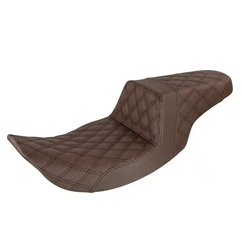 Price Cut 1997-2007 FLHR FLHX Brown Step-Up™ Front & Rear LS Seat