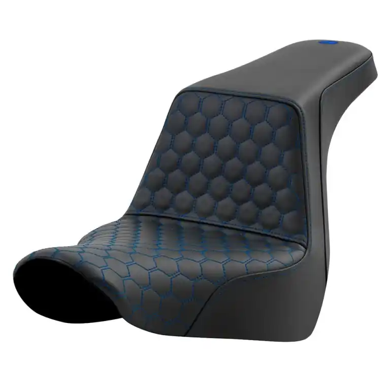 Buy Direct 2018-2025 Low Rider FXLR/FXLRS/FXLRST Sport Glide FLSB Step-Up™ HC Seat Blue