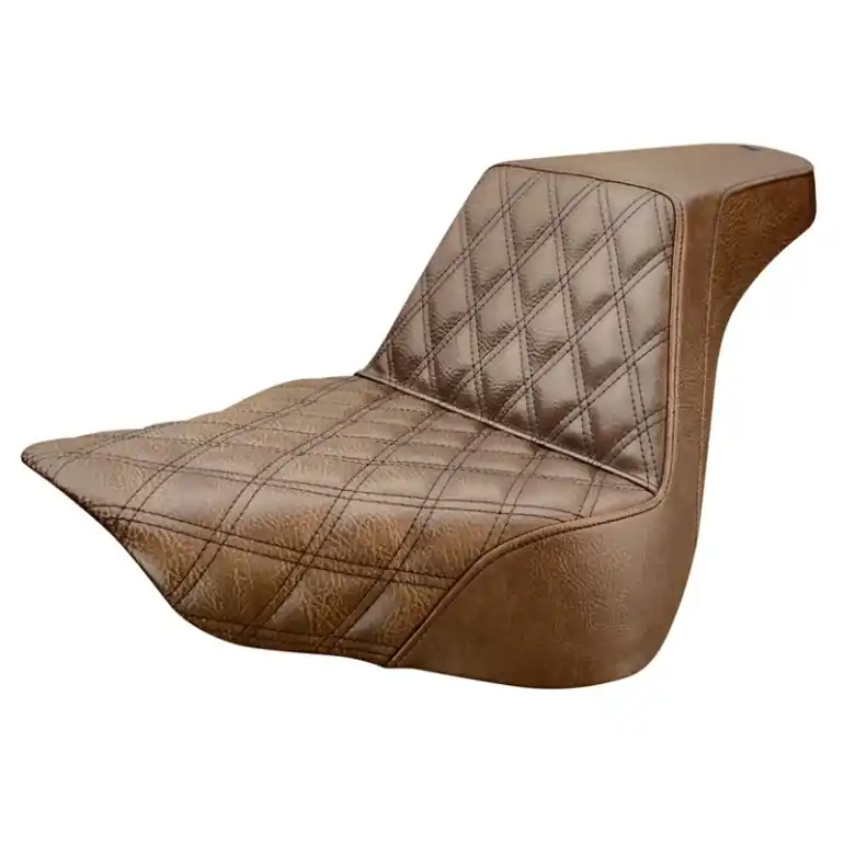 2018-2024 Fat Boy FLFB/FLFBS 2023-25 Breakout Brown Step-Up™ Front LS Seat Modern