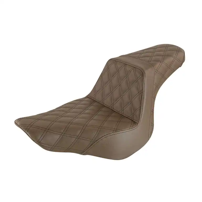 Deal 2018-2025 Saddlemen FLSB Brown Step-Up™ Front & Rear LS Seat