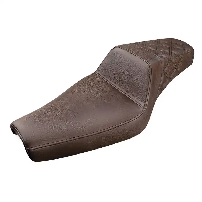 2004-2022 Sportster Brown Step-Up™ Rear LS Seat (Forty-Eight and 3.3G Tank) Top Rated