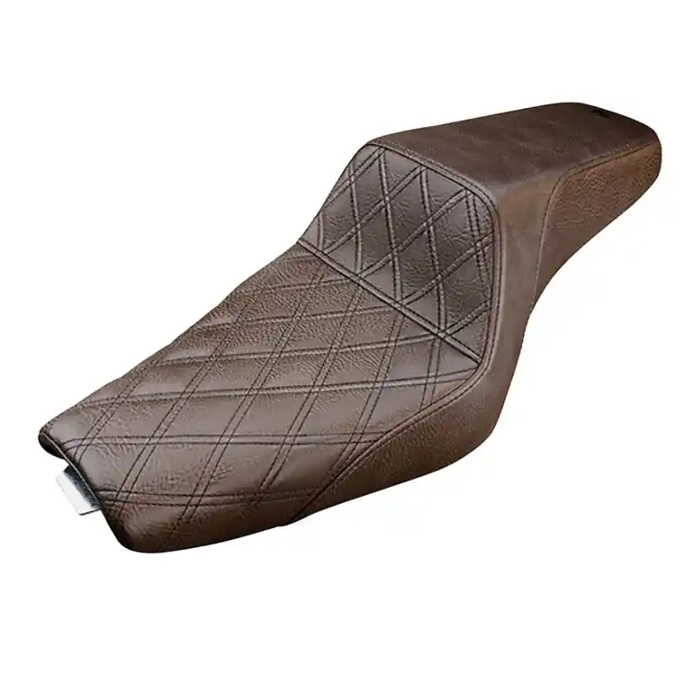 Wholesale 2004-2022 XL Sportster Brown Step-Up™ Front LS Seat (Forty-Eight and 3.3G Tank)