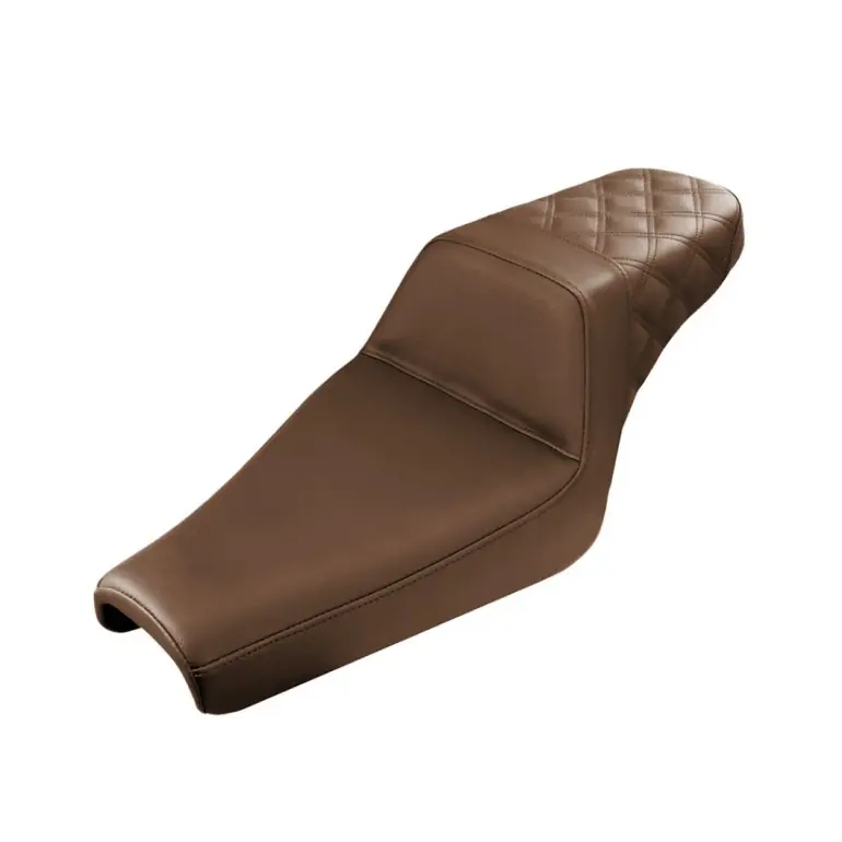 2004-2020 Sportster Brown Step-Up™ Rear LS Seat (4.5G Tank) Direct From Factory