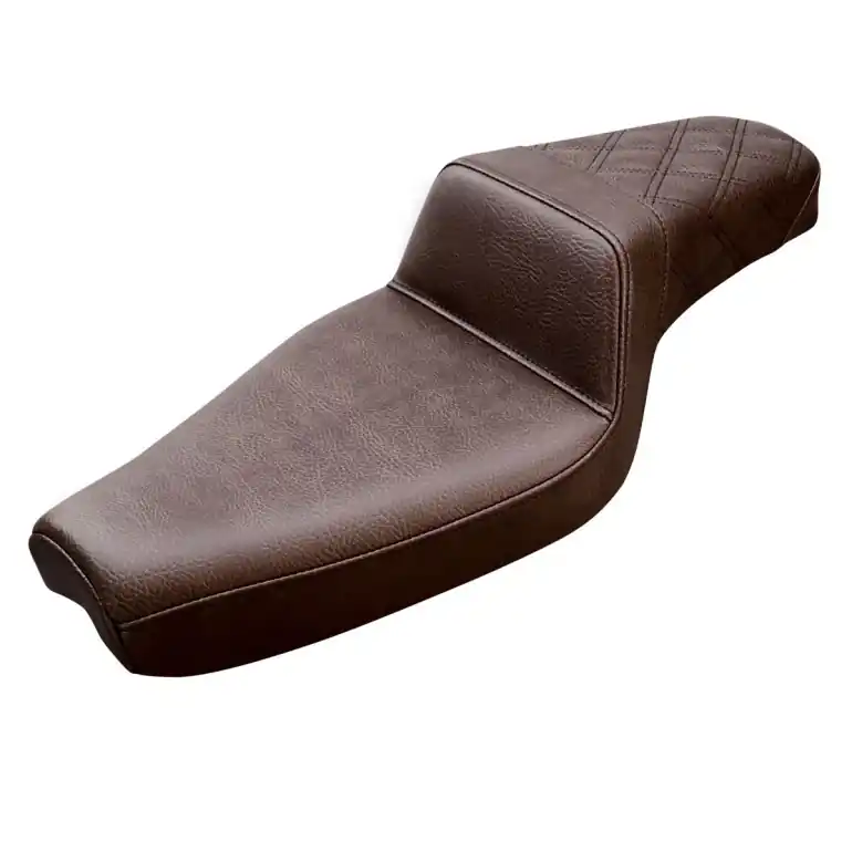 Viral 1979-2003 XL Sportster Brown Step-Up™ Rear LS Seat