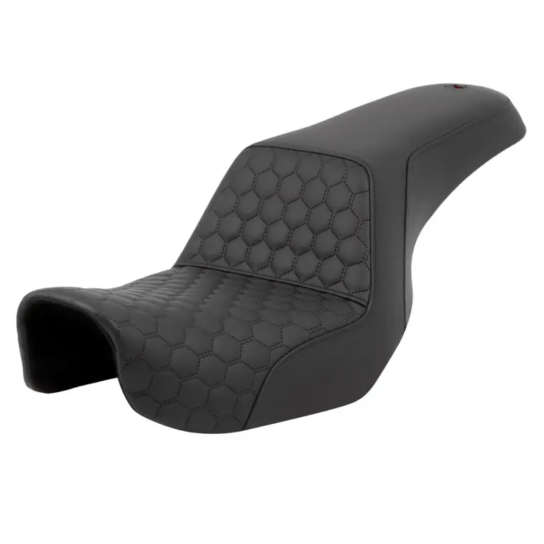 Luxury 2006-2017 FXD FXDWG FLD Dyna Step-Up™ HC Seat- Black