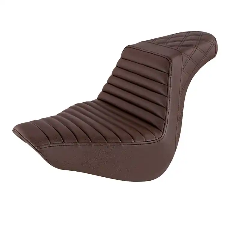 Warranty Included 2018-2025 Fat Boy FLFB/FLFBS 2023-25 Breakout Brown Step-Up™ TR Front & LS Rear Seat