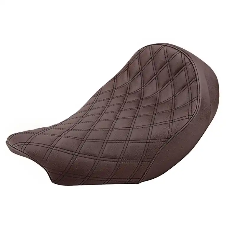 2014-2025 Chieftain Brown Saddlehyde Cover with Black Stitching Renegade-LS Solo Seat Certified