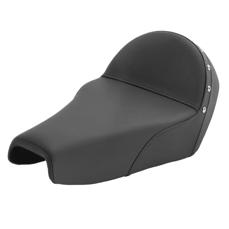 2004-2022 Sportster Solo Seat with Chrome Studs (Forty-Eight and 3.3G Tank) Warranty Included