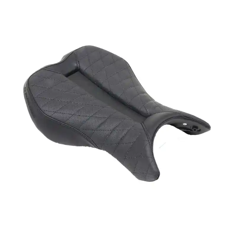 Same Day Shipping 2013-2017 675R Track-LS Style Gel Channel Solo Seat - (with matching pillion cover) - Daytona 675